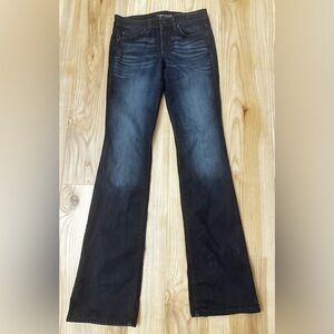 Level 99 Chloe Signature Boot Cut Flare Jeans with Subtle Fade